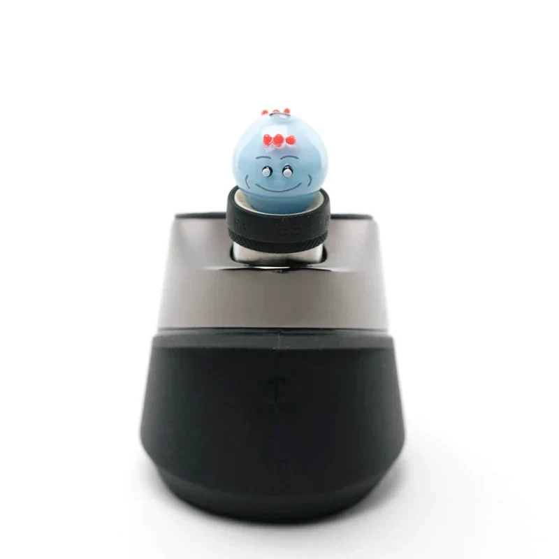 Empire Glassworks Puffco Peak Bubble Cap – Blue Twins