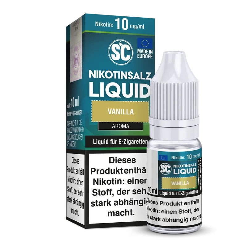 SC Vanilla Nikotinsalz Liquid
