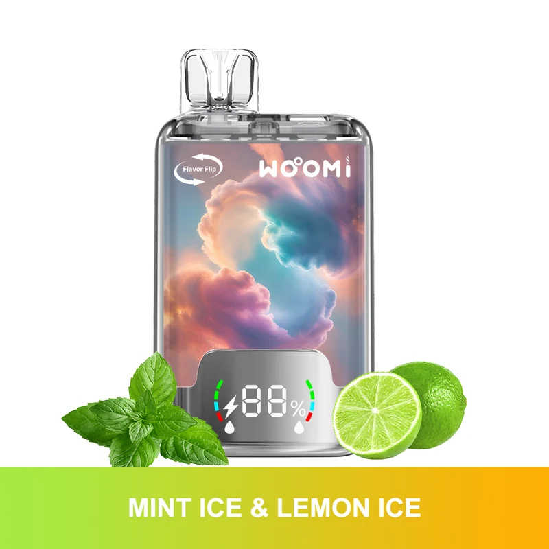 Woomi Twin 20000 Puffs Dual Tank Power Einstellbare Einweg Vape 5 Stück/Packung