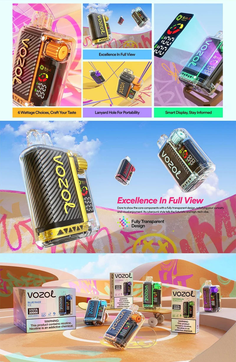 [Clearance Sale] Vozol Vista 20000 Puffs Wiederaufladbarer Einweg Vape - 💥 BLACK Friday WEEK - Nehme 4 Zahle NUR 3! + Ab einem Einkauf von 100€ 1 Mystery Vapes Gratis + Ab einem Einkauf von 150€ 2 Mystery Vapes Gratis 💥