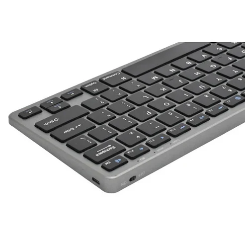 Kabellose Slim Bluetooth Tastatur Aufladbar