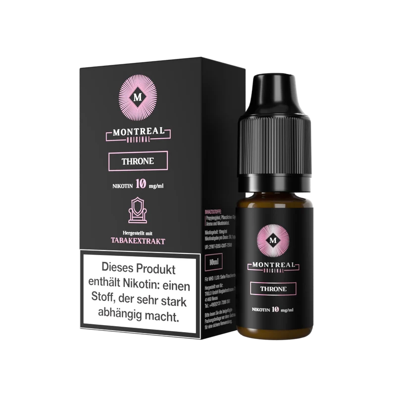Montreal Original - Nikotinsalz Liquid - Throne