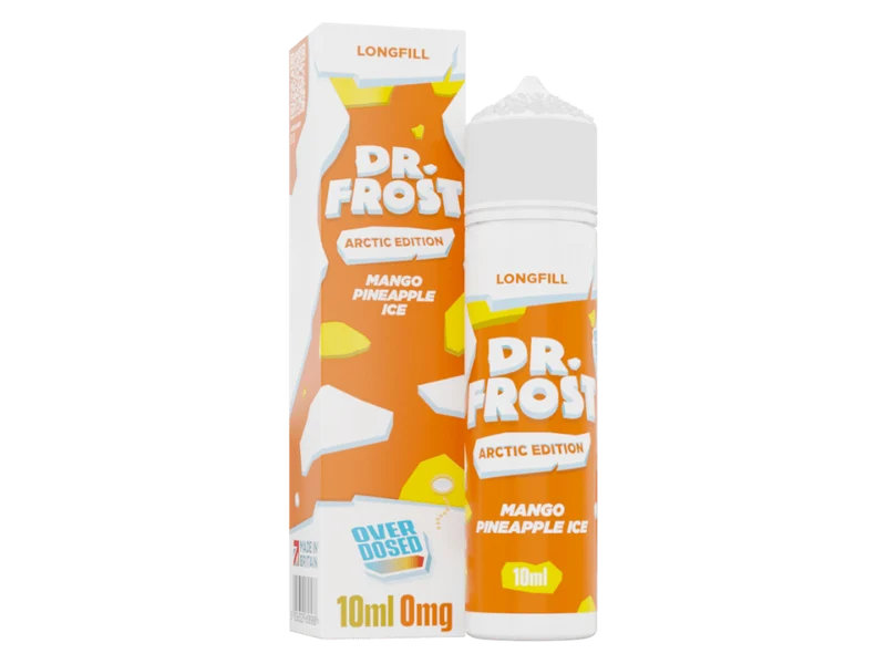 Dr. Frost - Arctic Edition - Mango Pineapple Ice - Longfill Aroma 10ml (60ml Flasche)