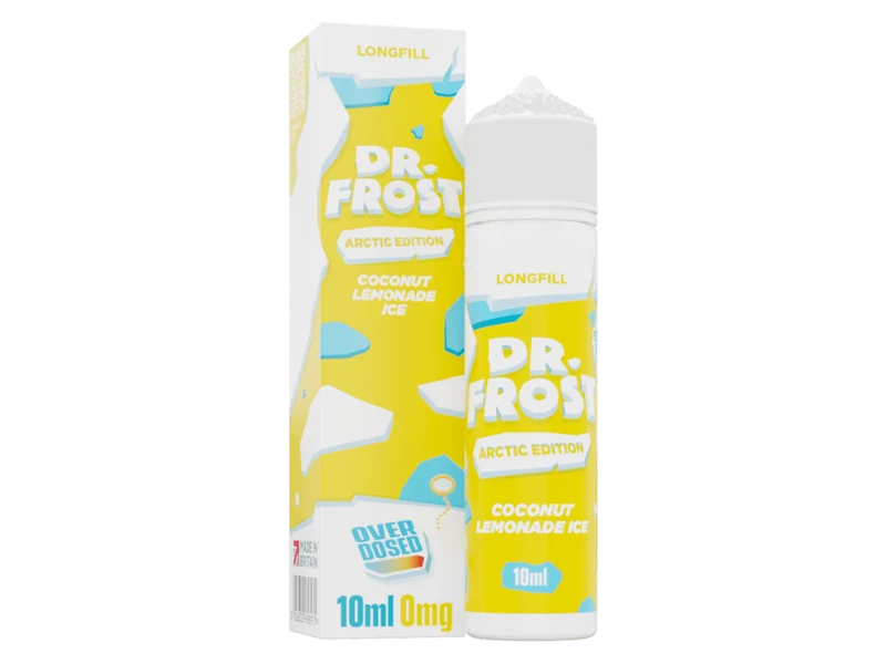 Dr. Frost - Arctic Edition - Coconut Lemonade Ice - Longfill Aroma 10ml (60ml Flasche)