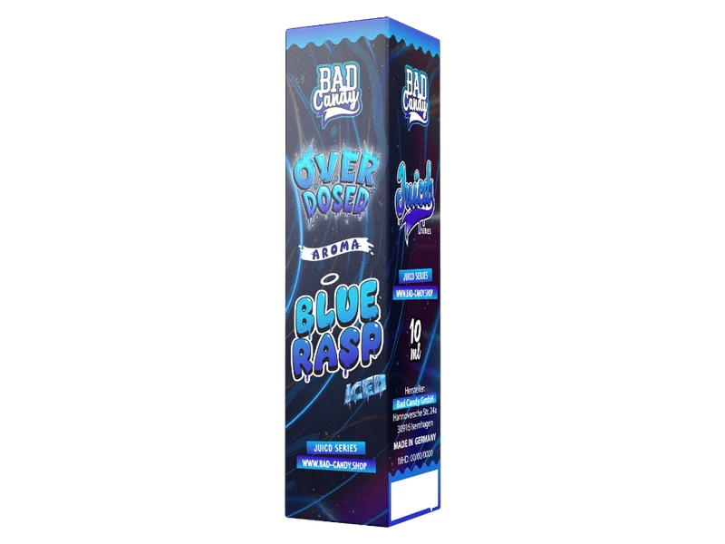 Bad Candy Liquids - Juicd - Blue Rasp - Longfill Aroma 10ml (60ml Flasche)