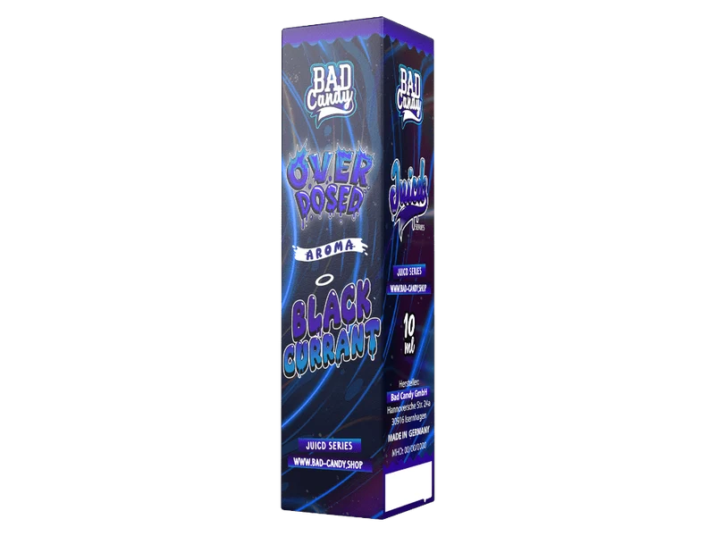 Bad Candy Liquids - Juicd - Blackcurrant - Longfill Aroma 10ml (60ml Flasche)