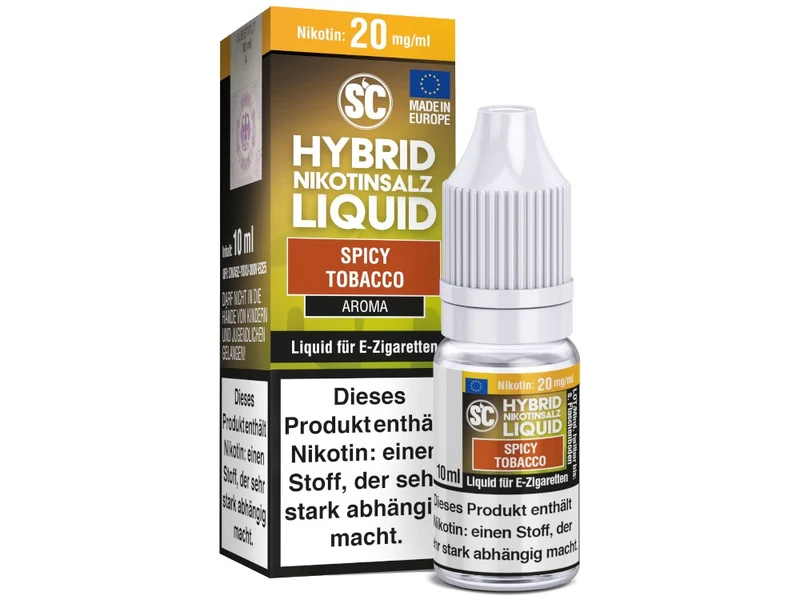 SC Spicy Tobacco Hybrid Nikotinsalz Liquid - Tabak Aroma 10ml