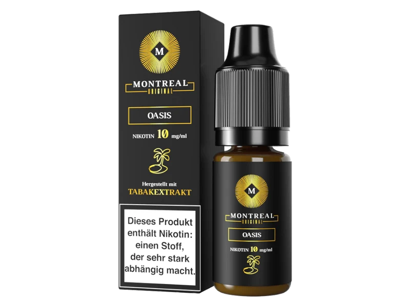 Montreal Original - Oasis - 10ml Fertigliquid (Nikotinsalz)