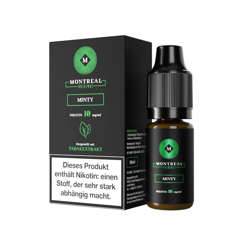 Montreal Original - Nikotinsalz Liquid - Minty