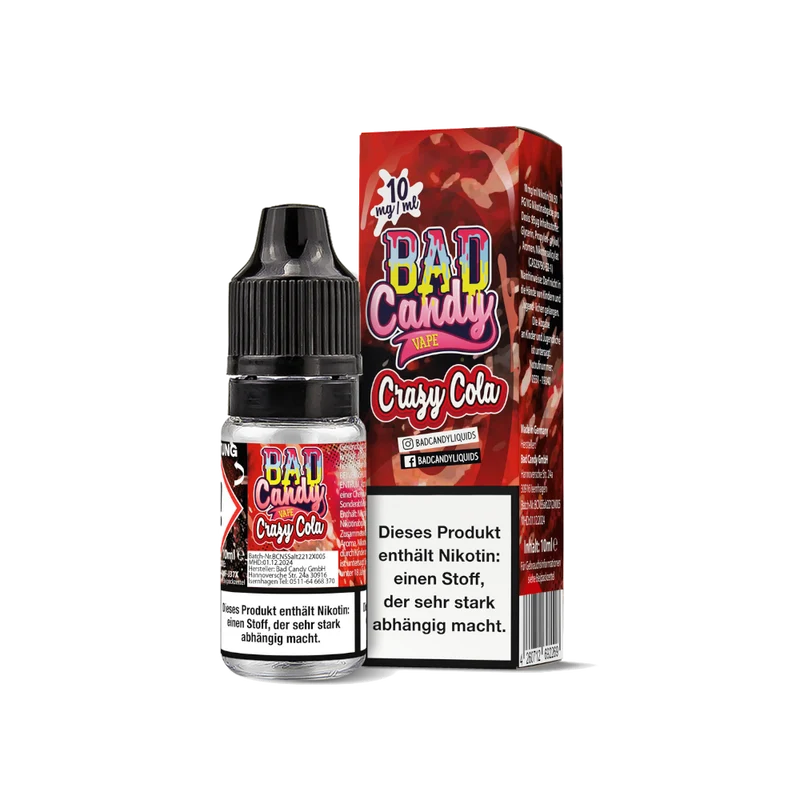 Bad Candy Liquids - Crazy Cola - Nikotinsalz Liquid
