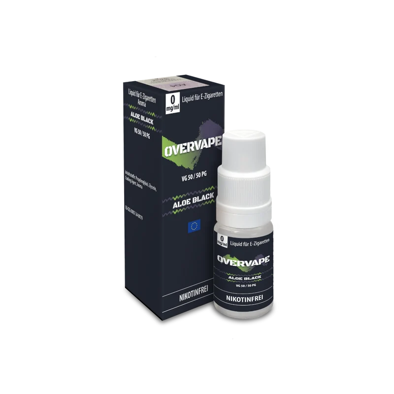Overvape - Nikotinsalz Liquid - Aloe Black