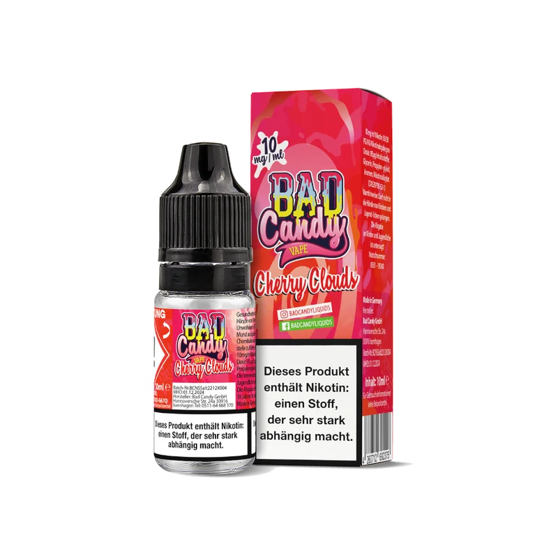 Bad Candy Liquids - Cherry Cloud - Nikotinsalz Liquid