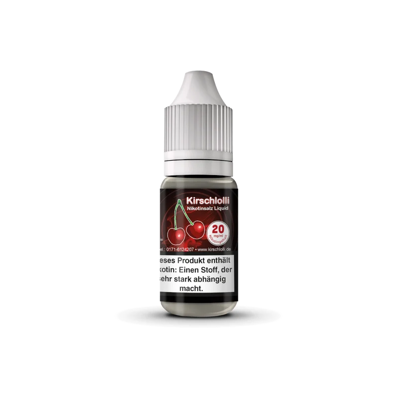 Kirschlolli Nikotinsalz Liquid – Kirsche E-Zigarette 20mg/ml – 10ml