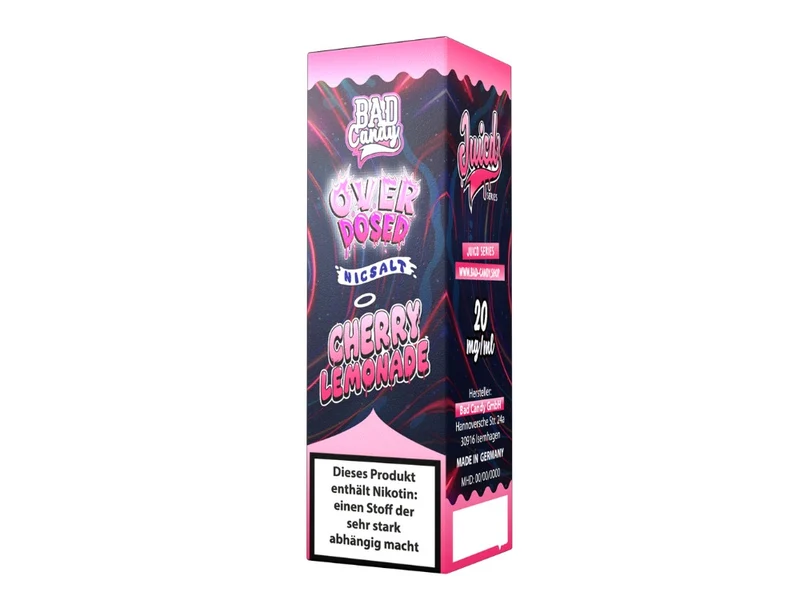 Bad Candy Liquids - Juicd - Nikotinsalz Liquid - Cherry Lemonade