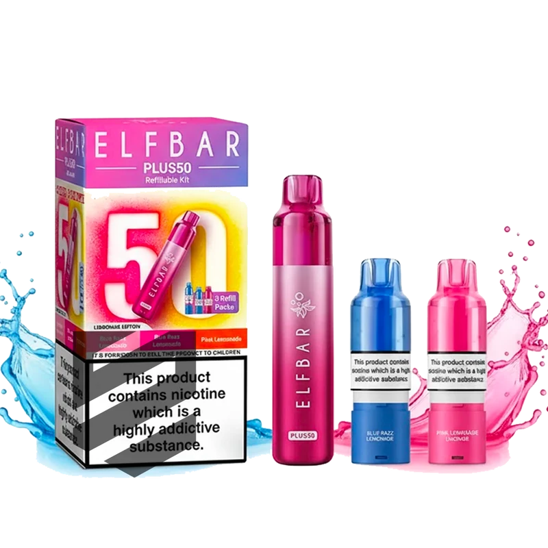 Elf Bar - Plus 50 - Starterset - Lemonade Edition