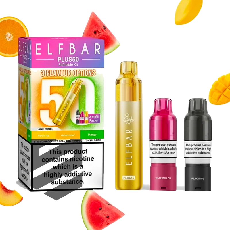 Elf Bar - Plus 50 - Starterset - Juicy Edition