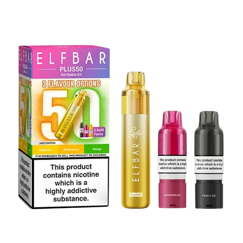 Elf Bar - Plus 50 - Starterset - Juicy Edition