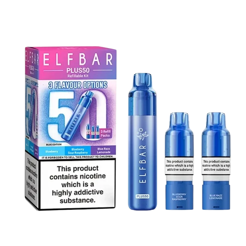Elf Bar - Plus 50 - Starterset - Blue Edition