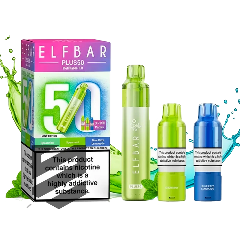 Elf Bar - Plus 50 - Starterset - Mint Edition