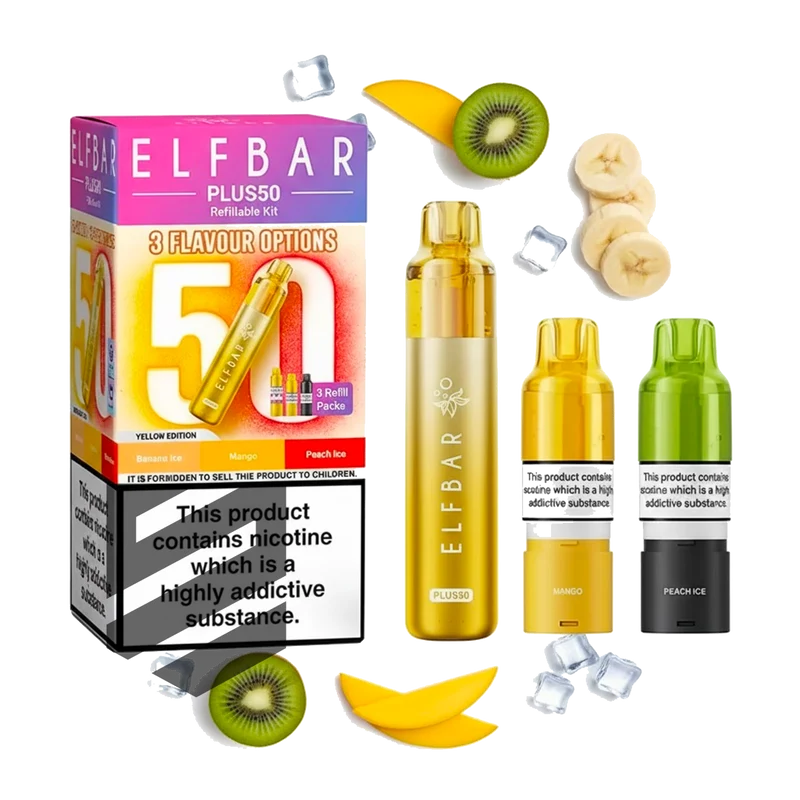 Elf Bar - Plus 50 - Starterset - Tropical Edition