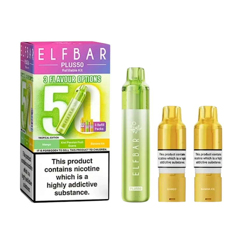 Elf Bar - Plus 50 - Starterset - Tropical Edition