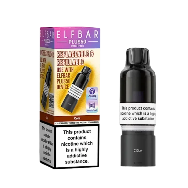 Elf Bar - Plus 50 - Pod & Refill - Cola