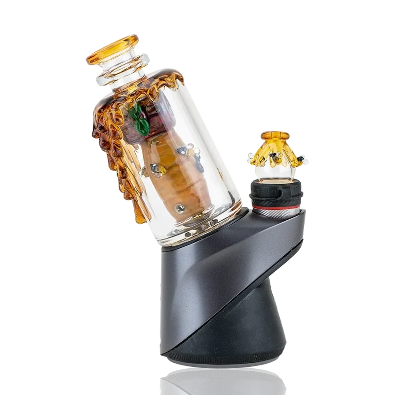 Offizieller Empire Glassworks Puffco Peak Aufsatz – Save the Bees Edition (inkl. Carb Cap)