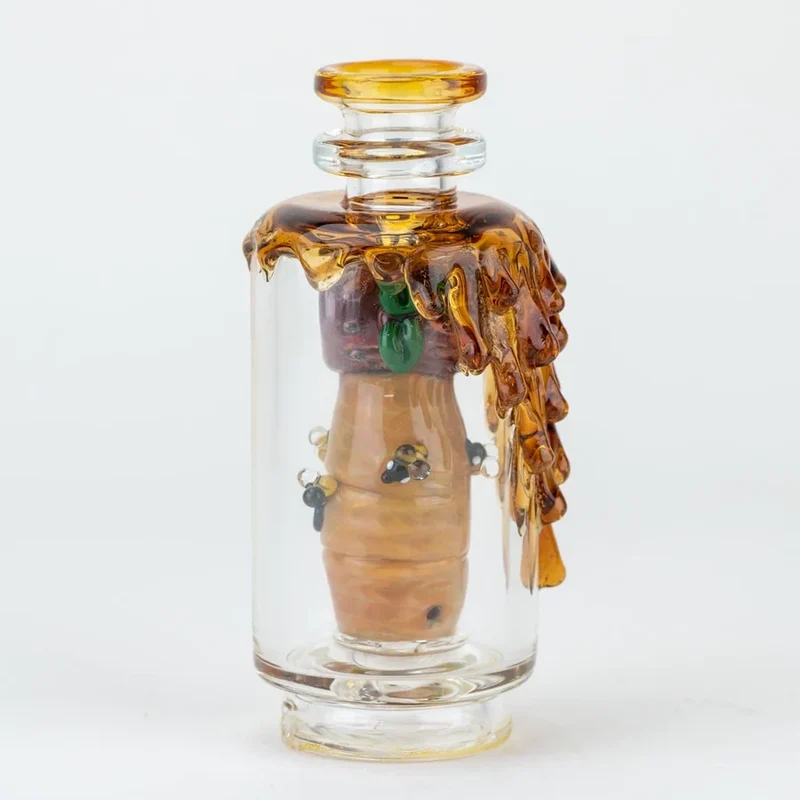 Offizieller Empire Glassworks Puffco Peak Aufsatz – Save the Bees Edition (inkl. Carb Cap)