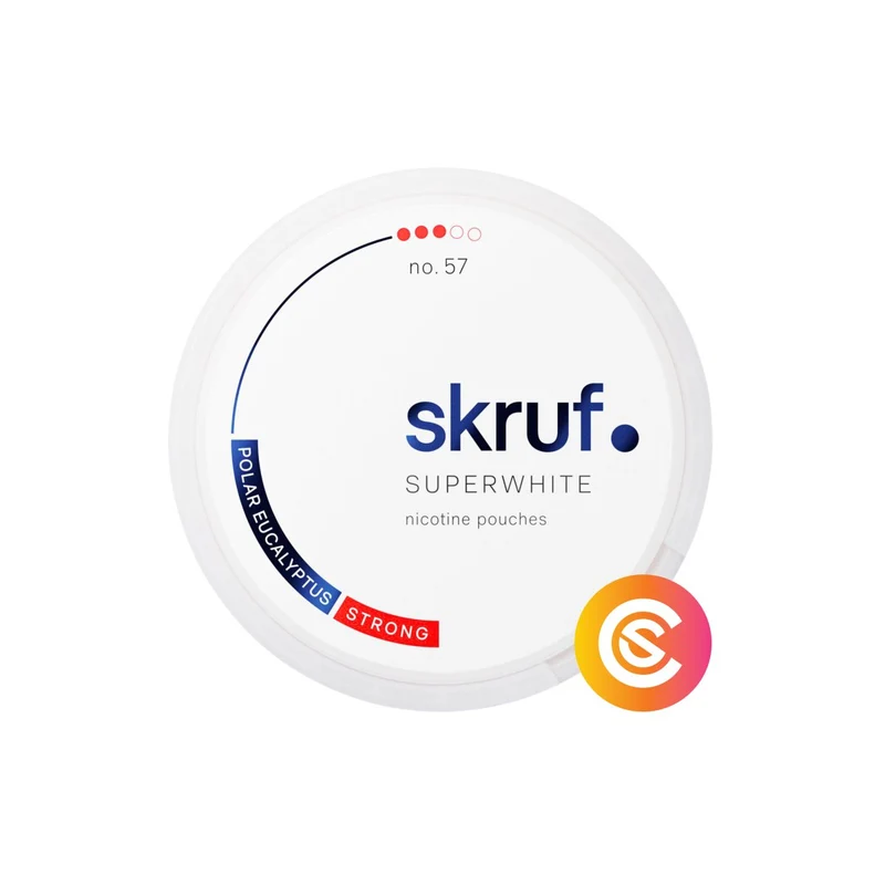 Skruf Super White No. 57 Polar Eucalyptus Strong