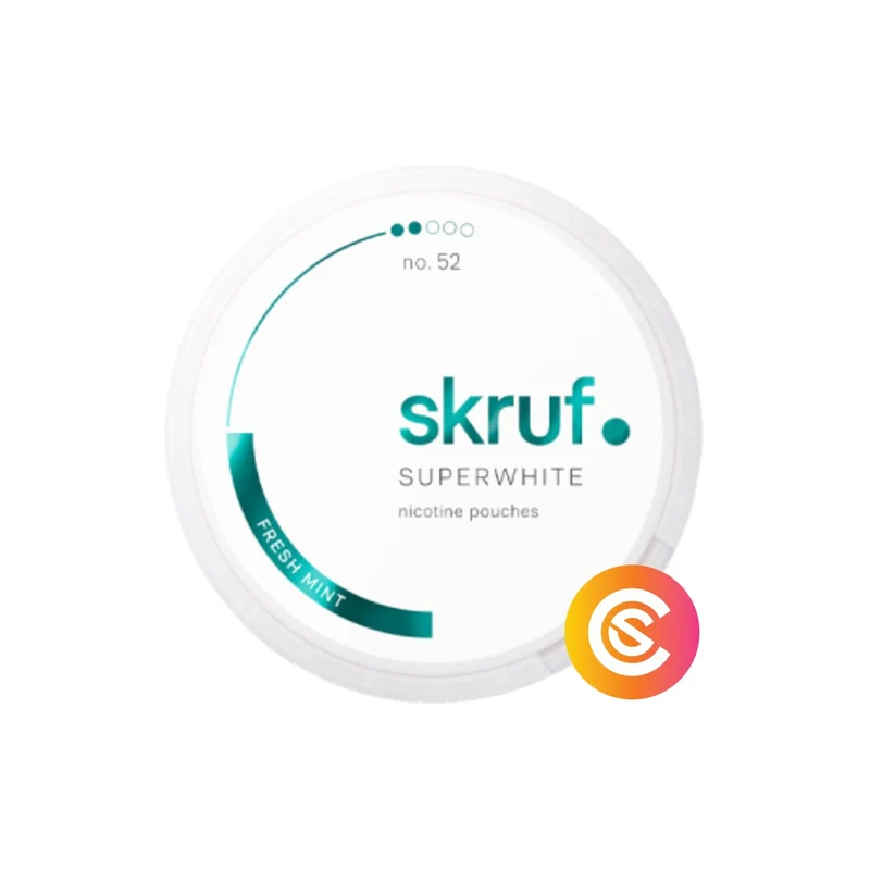 Skruf Super White No. 52 Fresh Mint Slim