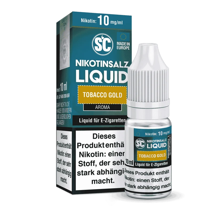 SC Tobacco Gold Nikotinsalz Liquid