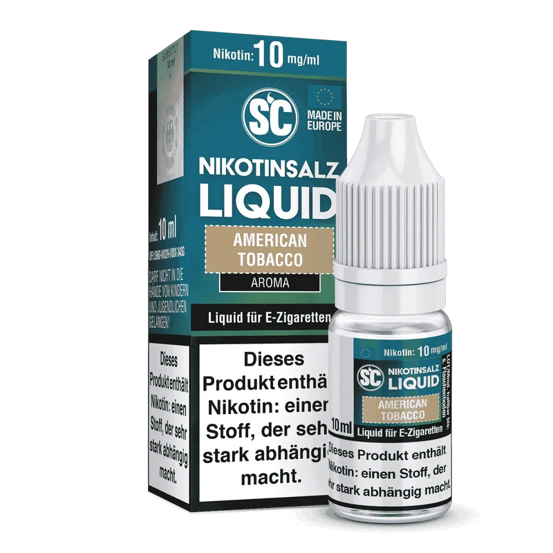 SC American Tobacco Nikotinsalz Liquid