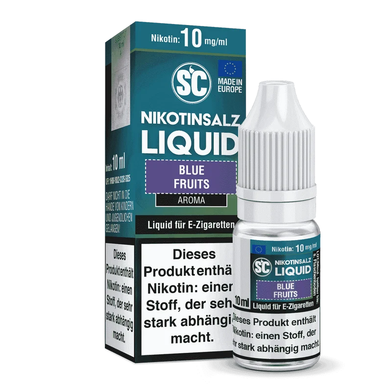 SC Blue Fruits Nikotinsalz Liquid