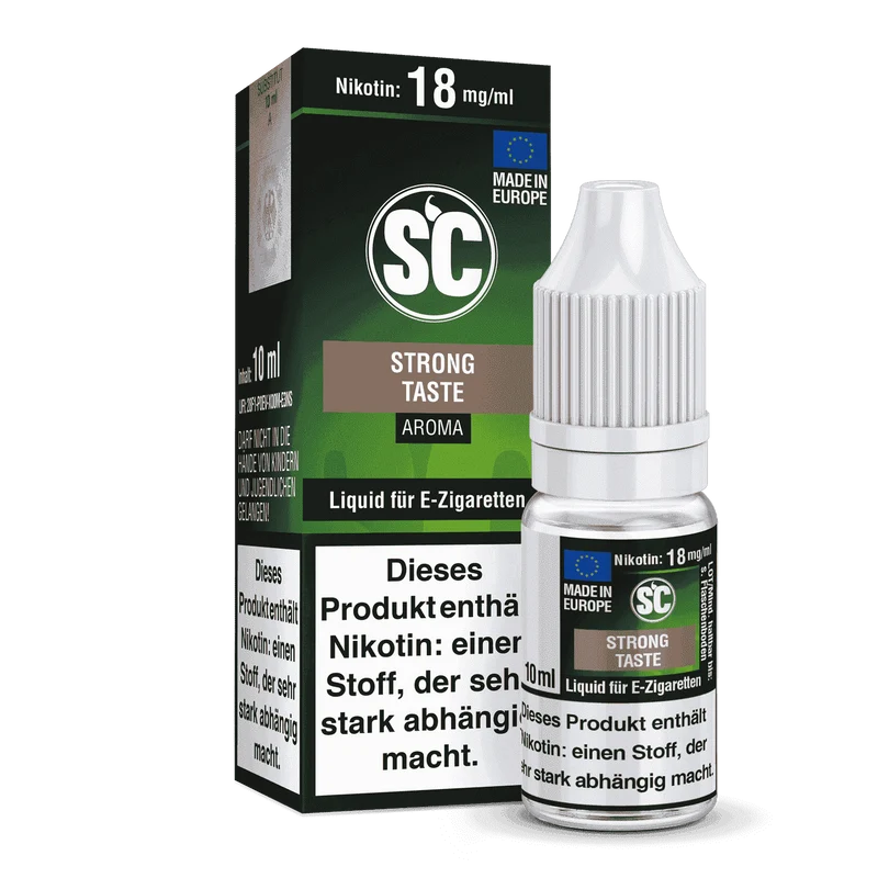 SC Strong Taste Tabak Liquid