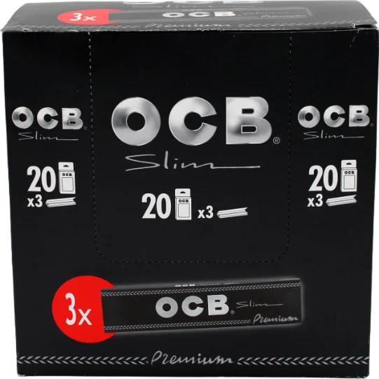 Zigarettenpapier OCB Premium Slim Trio