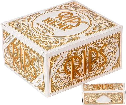 Zigarettenpapier Rips Braun King Size