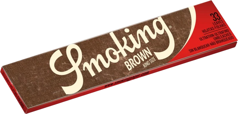 Zigarettenpapier Smoking King Size Slim Brown