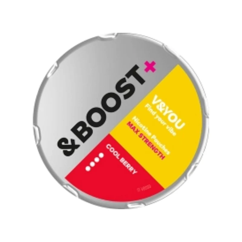 V&YOU &BOOST+ Cool Berry Extra Strong