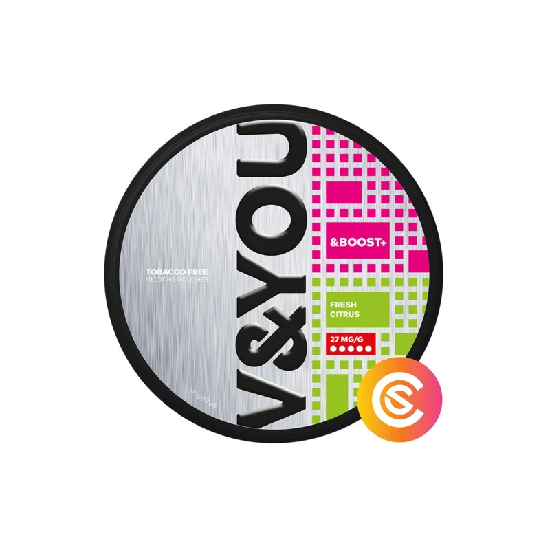 V&YOU &BOOST+ Fresh Citrus Extra Strong