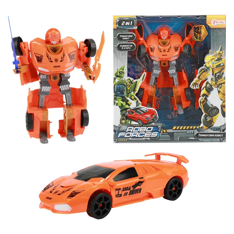 ROBOFORCES Verwandlungs Roboter -Superauto-