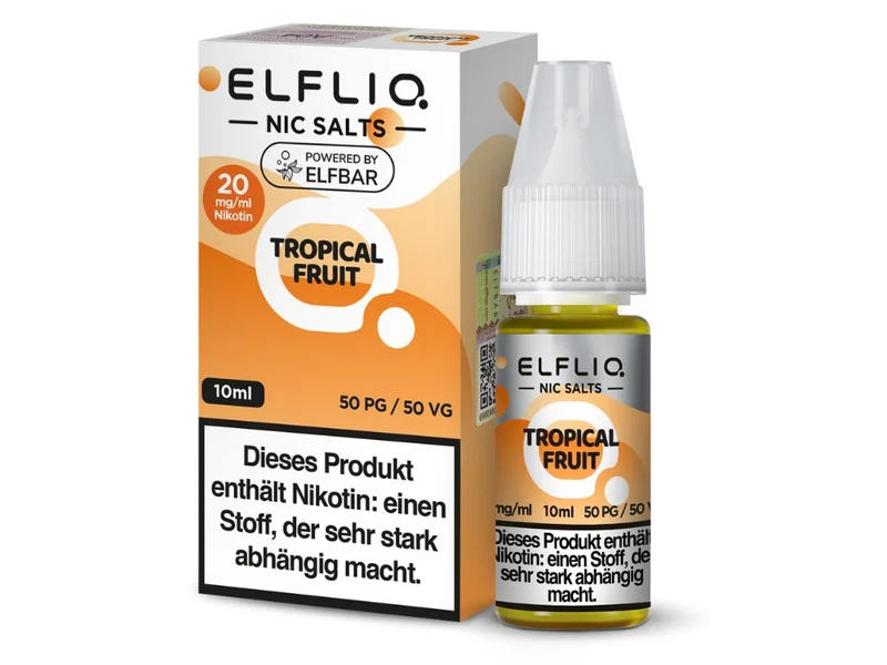 ELFLIQ Tropical Fruit Nikotinsalz Liquid - 10ml E-Zigarette Vape