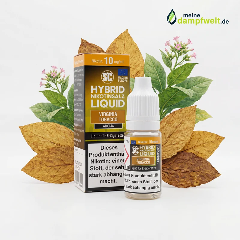 SC Virginia Tobacco Hybrid Nikotinsalz Liquid - 10ml E-Zigarette Tabak
