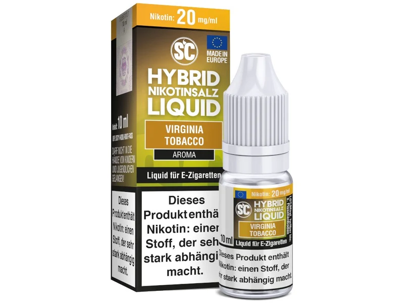 SC Virginia Tobacco Hybrid Nikotinsalz Liquid - 10ml E-Zigarette Tabak