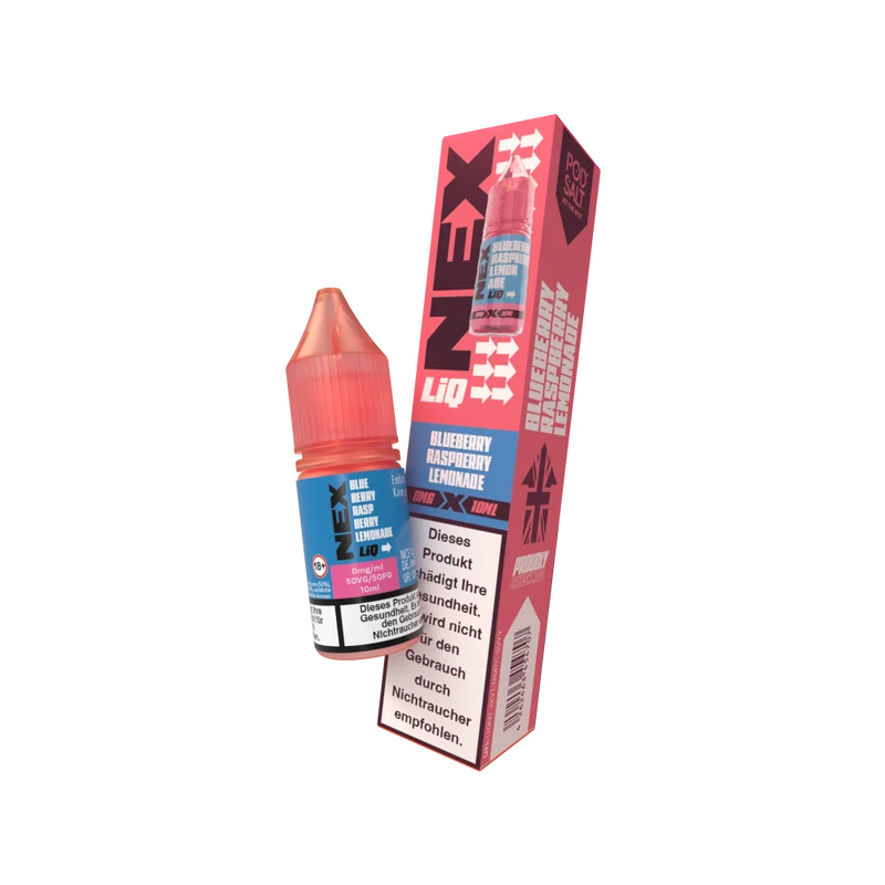 Pod Salt NexLiq Nikotinsalz Liquid – Blueberry Raspberry Lemonade 10ml