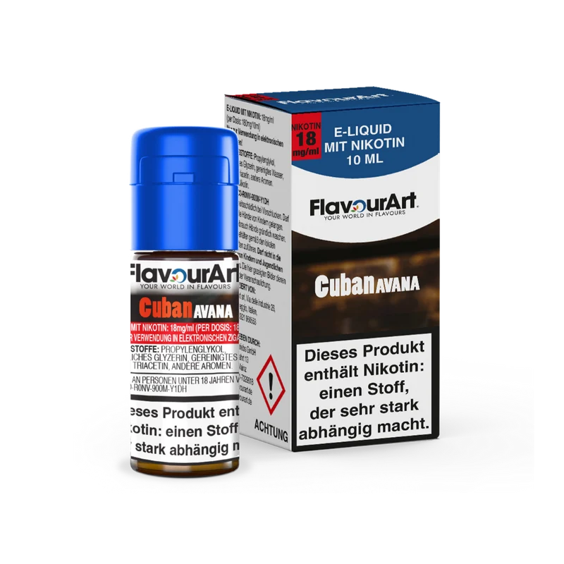 FlavourArt - E-Zigaretten Liquid - Cuban Avana