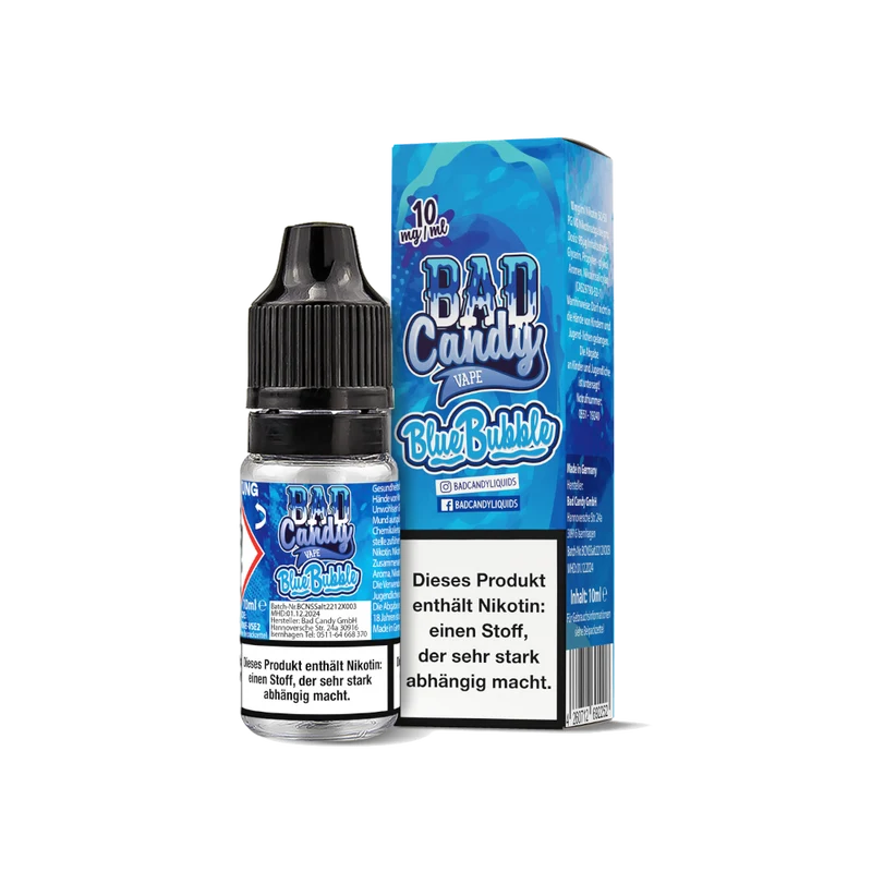 Bad Candy Liquids - Blue Bubble - Nikotinsalz Liquid