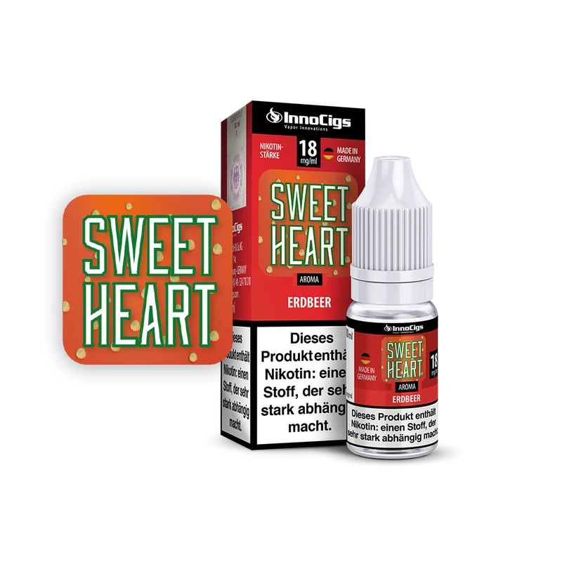 Sweetheart Erdbeer Aroma - Liquid für E-Zigaretten