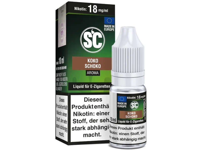 Kokos Schokolade E-Zigaretten Liquid