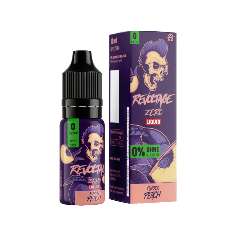 Revoltage - Hybrid Nikotinsalz Liquid - Purple Peach
