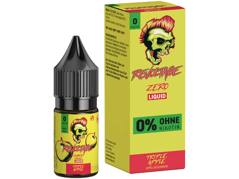 Revoltage - Tripple Apple - 10ml Fertigliquid (Nikotinfrei)